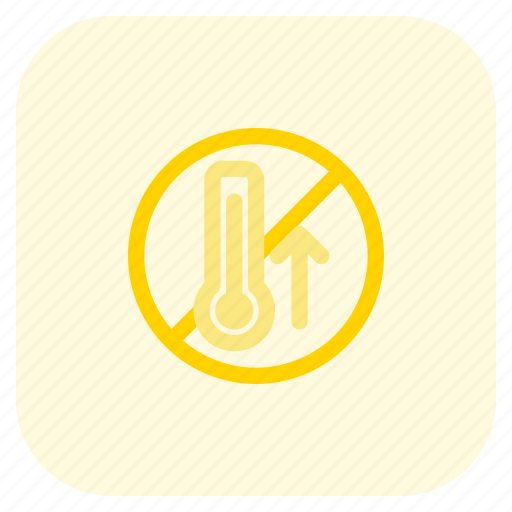 No, high temperature, laundry, prohibited icon - Download on Iconfinder