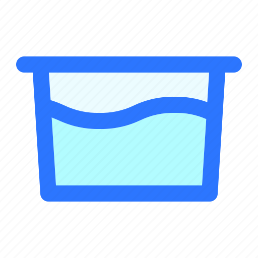 Bucket, cleaning, housekeeping, laundry, washing icon - Download on Iconfinder