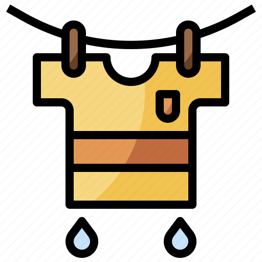 Clothing, dry, drying, furniture, household, laundry, shirt icon - Download on Iconfinder