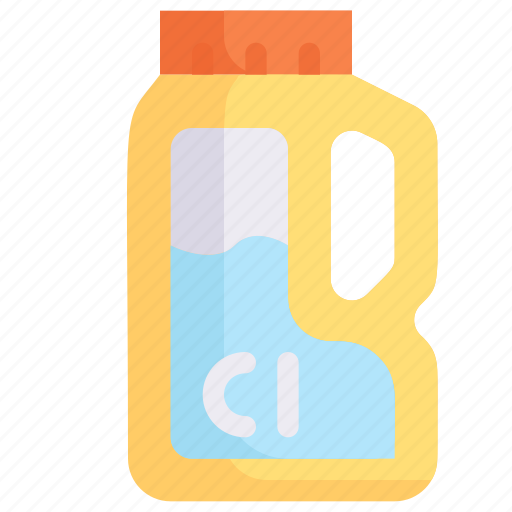 Bleach, chlorine, cleaning, detergent, hygiene, laundry, washing icon - Download on Iconfinder