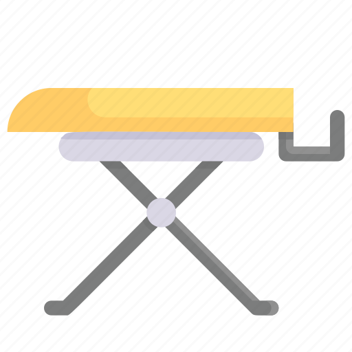 Cleaning, household, hygiene, iron, ironing board, laundry, washing icon - Download on Iconfinder