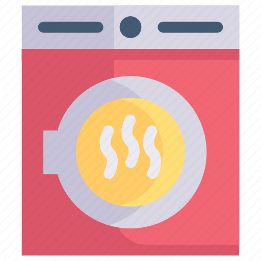 Cleaning, electric, hygiene, laundry, machine, tumble dryer, washing icon - Download on Iconfinder