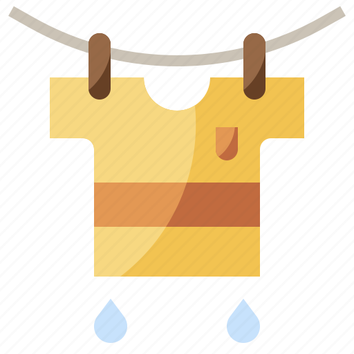 Clothing, dry, drying, furniture, household, laundry, shirt icon - Download on Iconfinder