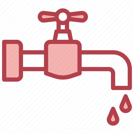 Water, tap, faucet, droplet, furniture, and, household icon - Download on Iconfinder