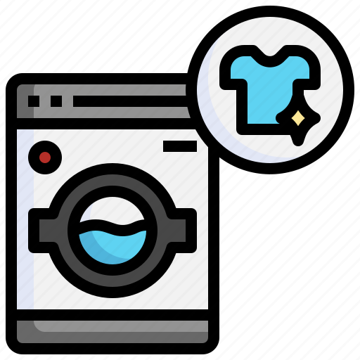 Clean, wash, laundry, washing, machine, dried icon - Download on Iconfinder