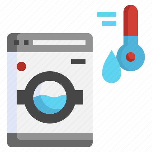 Cold, wash, clean, laundry, washing, machine, dried icon - Download on Iconfinder