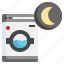 night, washing, clean, wash, laundry, machine, dried 