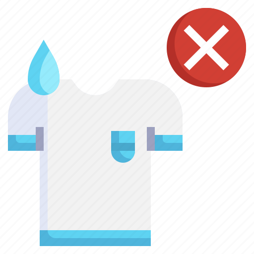 Wet, cloth, prohibit, clean, wash, laundry, washing icon - Download on Iconfinder