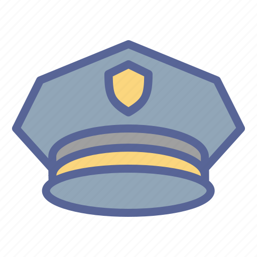 Cap, military, officer, police icon - Download on Iconfinder