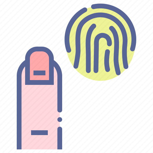 Fingerprint, forensic, id, scan icon - Download on Iconfinder