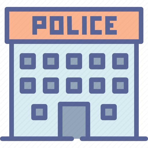 Building, headquarters, office, police icon - Download on Iconfinder