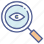 detective, eye, magnifying, spy 