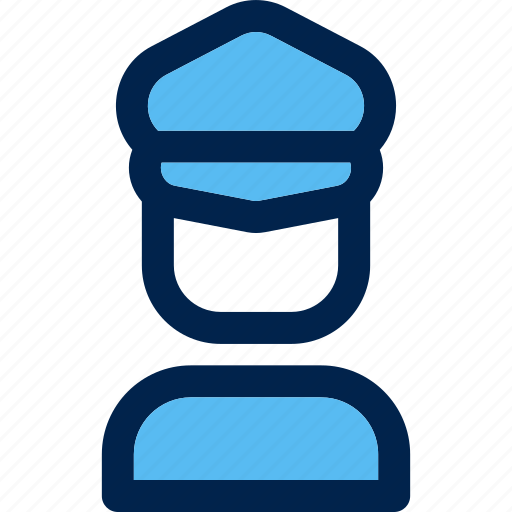 Law, police, constabulary, guard, person, force icon - Download on Iconfinder