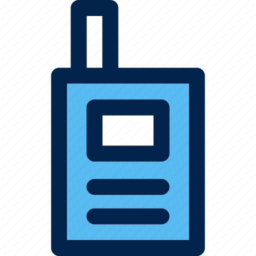 Law, radio, security, call, communication, walkie, talkie icon - Download on Iconfinder
