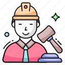 labor law, bid, gavel, hammer, justice