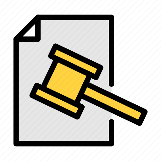 Court, law, justice, file, document icon - Download on Iconfinder