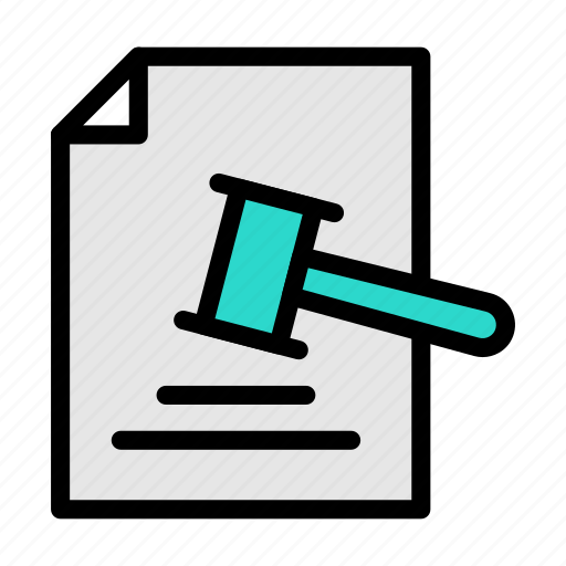 Law, file, justice, document, legal icon - Download on Iconfinder
