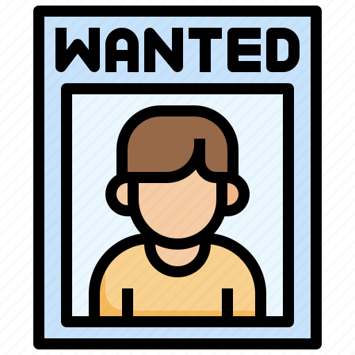 Wanted, poster, bandit, miscellaneous, criminal icon - Download on Iconfinder