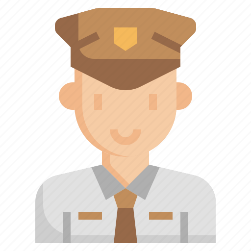 Police, man, security, guard, professions, and, jobs icon - Download on Iconfinder