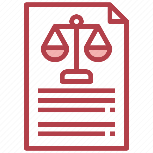 File, legal, document, lawyer, miscellaneous, court icon - Download on Iconfinder