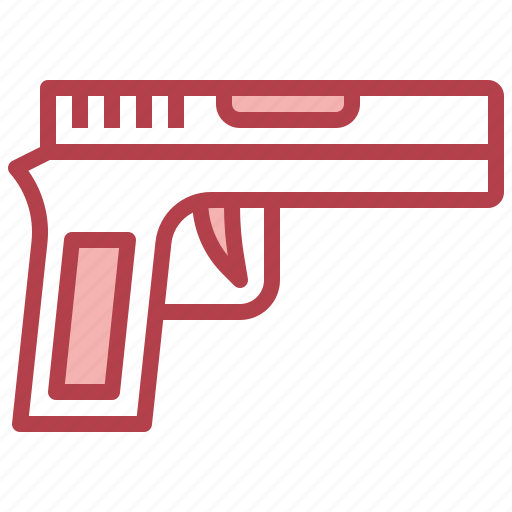 Gun, weapon, pistol, revolver, miscellaneous icon - Download on Iconfinder