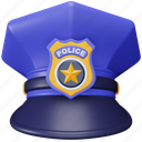 police, cap, law, justice, officer, captain, hat 
