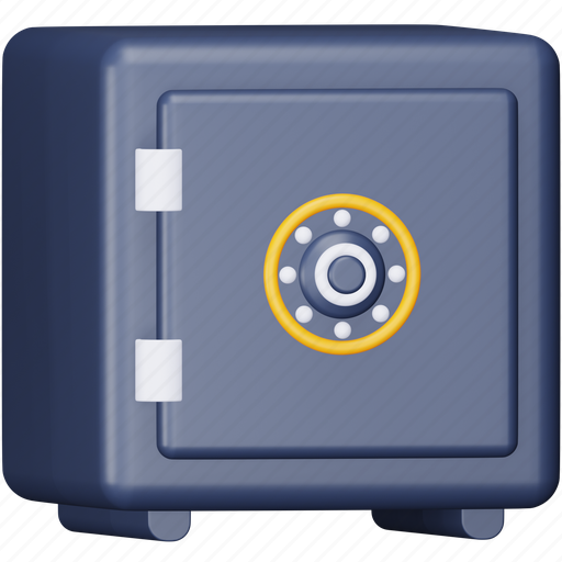 Safe, law, justice, bank, robbery, security, vault 3D illustration - Download on Iconfinder
