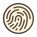 fingerprint, security, biometric, scan, identity