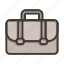 briefcase, suitcase, portfolio, office, work 