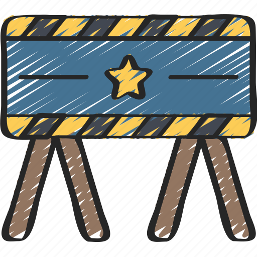 Barricade, barrier, enforcement, law, police, policing icon - Download on Iconfinder