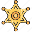 badge, enforcement, law, police, policing, sheriff 