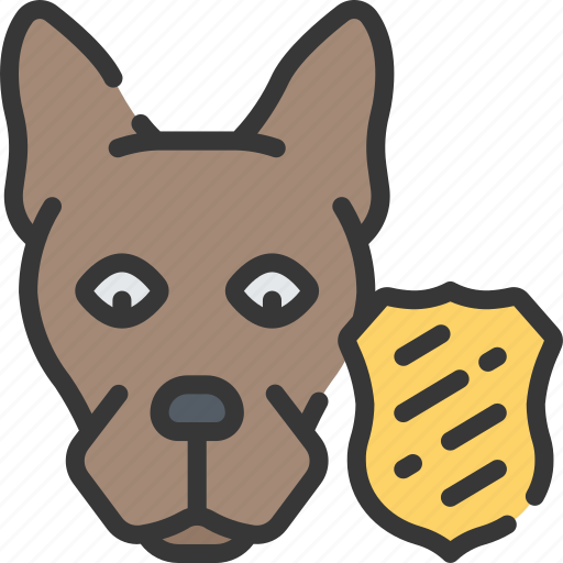 Animal, dog, enforcement, law, police, policing icon - Download on Iconfinder