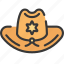 enforcement, hat, law, policing, sheriff 