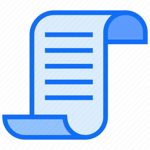 Paper, file, document, script icon - Download on Iconfinder