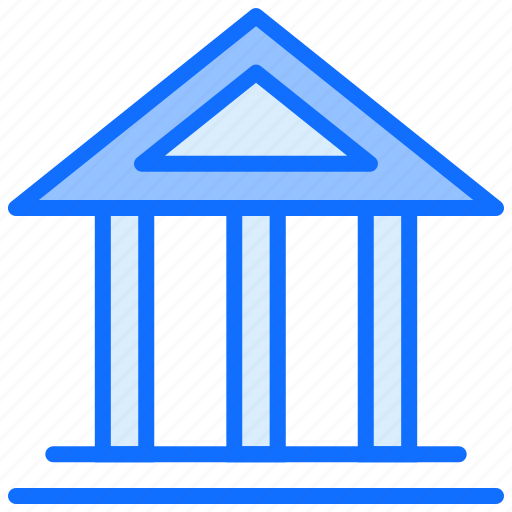 Law, justice, court, bank, building icon - Download on Iconfinder