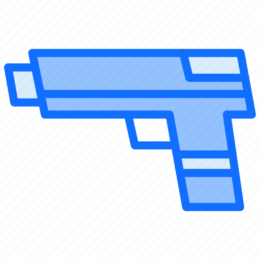 Pistol, gun, security, weapon icon - Download on Iconfinder
