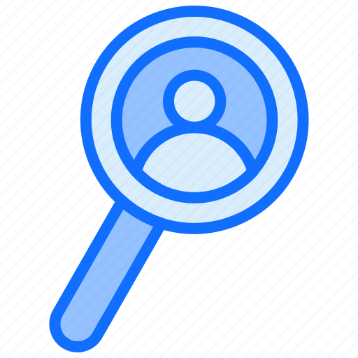 Search, magnifier, user, focus icon - Download on Iconfinder
