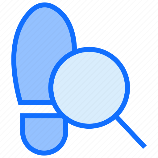 Court, footprint, crime, lawyer icon - Download on Iconfinder