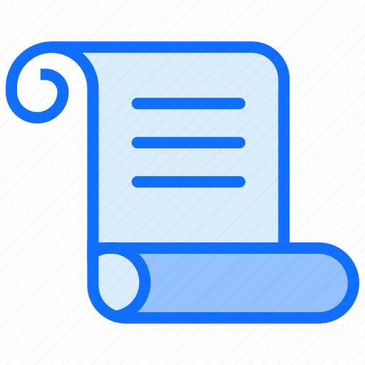 Paper, file, document, script icon - Download on Iconfinder