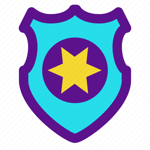 Badge, institution, police, state icon - Download on Iconfinder