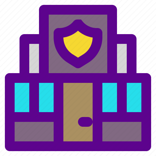 Institution, police, state, station icon - Download on Iconfinder