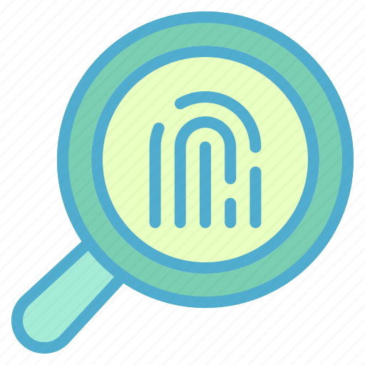 Judge, justice, scan, identification, fingerprint, security, law icon - Download on Iconfinder