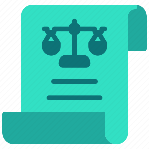 Document, legal, security, justice, law, paper, judge icon - Download on Iconfinder