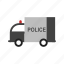 car, highway, police, security, truck, van, vehicle 
