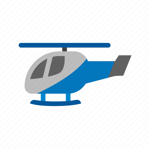 Blue, chopper, flight, helicopter, police, sky, transportation icon - Download on Iconfinder