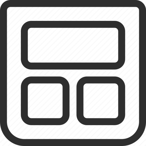 25px, iconspace, layout icon - Download on Iconfinder