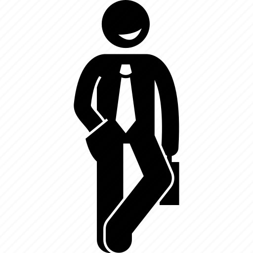 Businessman, casually, employees, standing icon - Download on Iconfinder