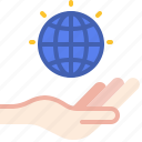 global, network, hand, worldwide, internet, business