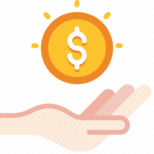 Money, business, finance, incomes, hand, dollar icon - Download on Iconfinder