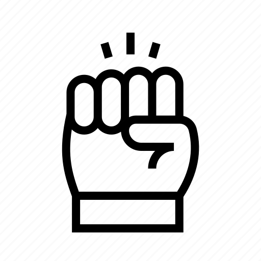 Motivation, punch, autonomy, hand, fist icon - Download on Iconfinder